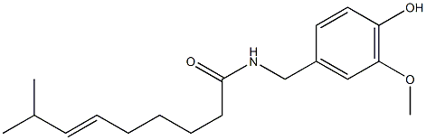 CAPSAICIN, SYNTHETIC ANALOG Struktur