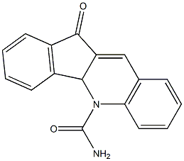 11-oxo-11H-indeno(1,2-b)quinolinecarboxamide Struktur