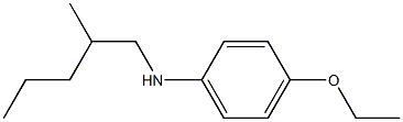4-ethoxy-N-(2-methylpentyl)aniline Struktur
