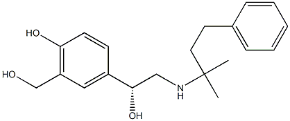 R-Benzyl Salbutamol Struktur