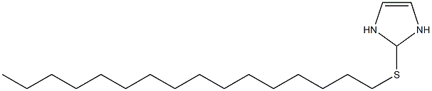 2-(Hexadecylthio)-4-imidazoline Struktur