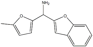 1-benzofuran-2-yl(5-methylfuran-2-yl)methanamine Struktur