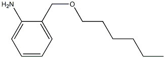 2-[(hexyloxy)methyl]aniline Struktur