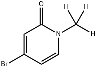 4-Bromo-1-(methyl-d3)-pyridin-2-one Structure