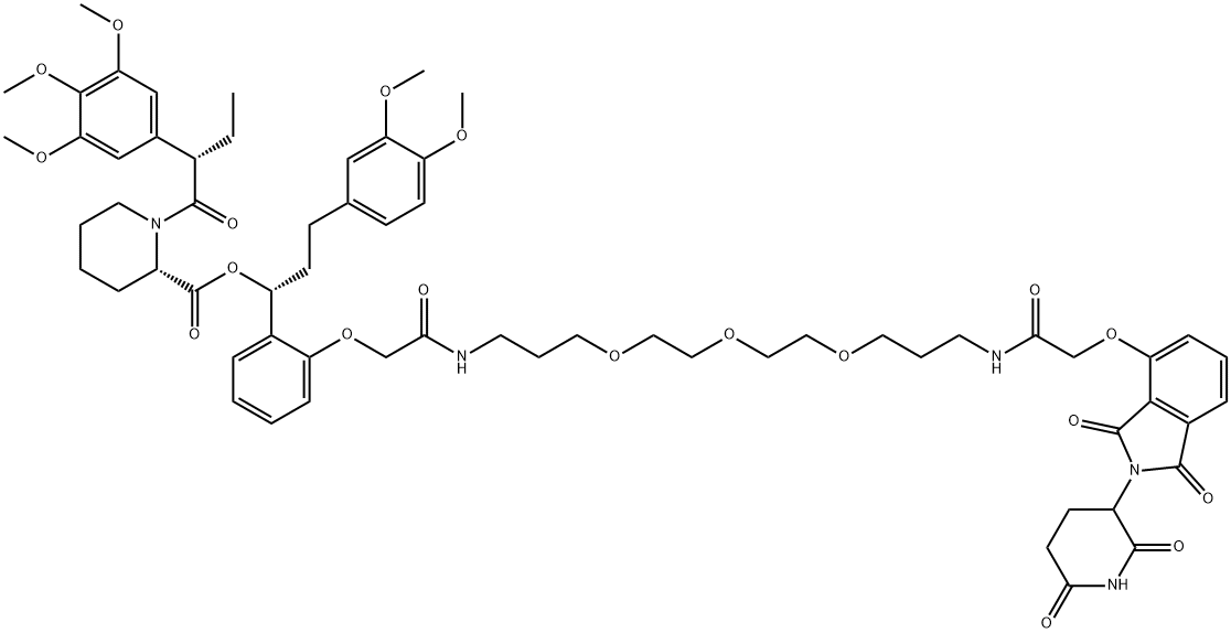 FKBP12 PROTAC DTAG-7, 2064175-32-0, 結(jié)構(gòu)式