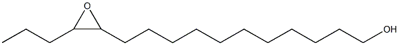 12,13-Epoxyhexadecan-1-ol Struktur