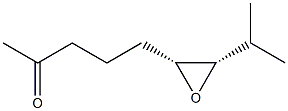 (6R,7S)-6,7-Epoxy-8-methylnonan-2-one Struktur