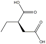 (R)-2-Ethylbutanedioic acid Struktur