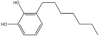 3-Heptylcatechol Struktur