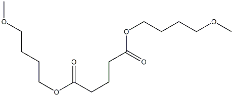Glutaric acid bis(4-methoxybutyl) ester Struktur