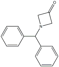 1-BENZHYDRYL-3-AZETIDINONE Struktur