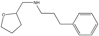 (oxolan-2-ylmethyl)(3-phenylpropyl)amine Structure