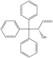 (R)-3-(Triphenylsilyl)-1-propen-3-ol Structure