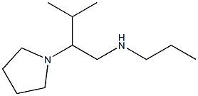 [3-methyl-2-(pyrrolidin-1-yl)butyl](propyl)amine Struktur