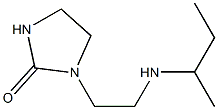 1-[2-(butan-2-ylamino)ethyl]imidazolidin-2-one Struktur