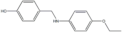 4-{[(4-ethoxyphenyl)amino]methyl}phenol Struktur