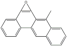 5,6-Epoxy-7-methylbenz[a]anthracene Struktur