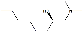 [R,(-)]-1-(Dimethylamino)-2-octanol Struktur