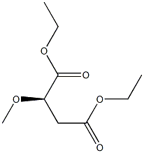[R,(+)]-Methoxysuccinic acid diethyl ester Struktur