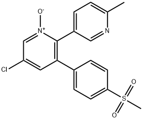 Etoricoxib N'-Oxide Struktur