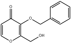 4H-Pyran-4-one, 2-(hydroxymethyl)-3-(phenylmethoxy)-