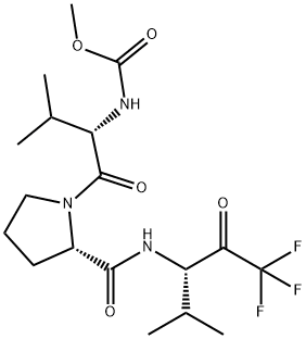 N”-[N-METHOXYCARBONYL-L-VALYL]-N-[(S)-3,3,3-TRIFLUOR-1-ISOPROPYL-2-OXOPROPYL]-L-??????