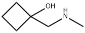 1-[(methylamino)methyl]cyclobutan-1-ol Structure