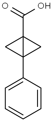 3-苯基雙環(huán)[1.1.0]丁烷-1-甲酸, 1909326-37-9, 結(jié)構(gòu)式
