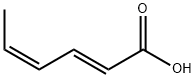 (2E,4Z)-2,4-hexadienoic acid