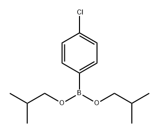 Benzeneboronic acid, p-chloro-, diisobutyl ester (6CI)