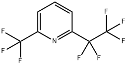 Pyridine, 2-(1,1,2,2,2-pentafluoroethyl)-6-(trifluoromethyl)- Struktur