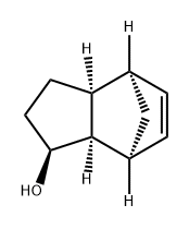 4,7-Methano-1H-inden-1-ol, 2,3,3a,4,7,7a-hexahydro-, (1S,3aS,4R,7S,7aR)- Struktur