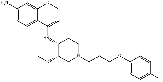 Benzamide, 4-amino-N-[1-[3-(4-fluorophenoxy)propyl]-3-methoxy-4-piperidinyl]-2-methoxy-, cis- (9CI)|西沙必利雜質(zhì)7