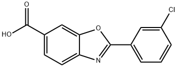 6-Benzoxazolecarboxylic acid, 2-(3-chlorophenyl)-|氯苯唑酸雜質(zhì)1