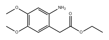 Benzeneacetic acid, 2-amino-4,5-dimethoxy-, ethyl ester