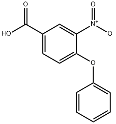 Benzoic acid, 3-nitro-4-phenoxy- Structure
