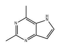 2,4-二甲基-5H-吡咯并[3,2-D]嘧啶, 2408965-82-0, 結(jié)構(gòu)式