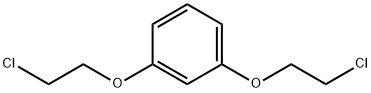 Benzene, 1,3-bis(2-chloroethoxy)- Struktur