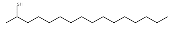 2-hexadecanethiol Struktur