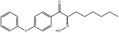 1-[4-(苯硫基)苯基]-1,2-辛二酮2-肟 結(jié)構(gòu)式