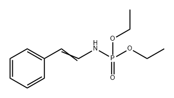 Phosphoramidic acid, (2-phenylethenyl)-, diethyl ester (9CI)