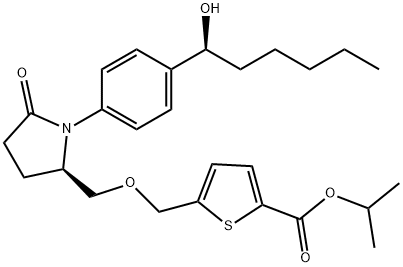 Simenepag isopropyl Structure