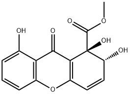 Globosuxanthone A, 917091-74-8, 結構式
