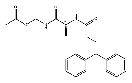 INDEX NAME NOT YET ASSIGNED|(2S)-2-({[(9H-FLUOREN-9-YL)METHOXY]CARBONYL}AMINO)PROPANAMIDO]METHYL ACETATE
