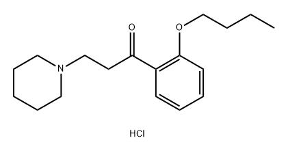 1-Propanone, 1-(2-butoxyphenyl)-3-(1-piperidinyl)-, hydrochloride (1:1)|達(dá)克羅寧雜質(zhì)12