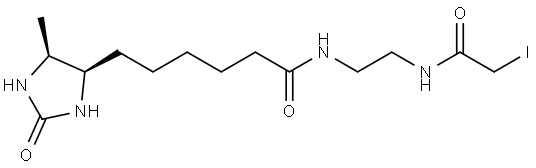 Desthiobiotin-Iodoacetamide Struktur