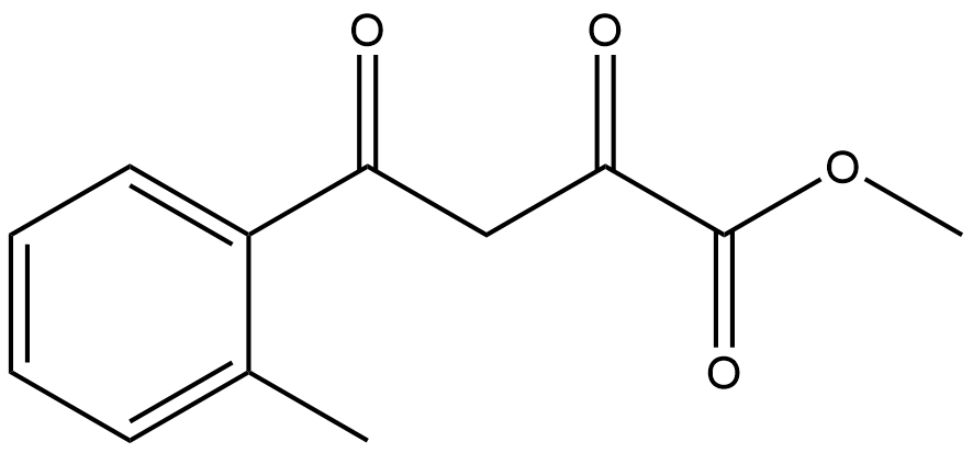 METHYL 4-(4-METHYLPHENYL)-2,4-DIOXOBUTANOATE Struktur