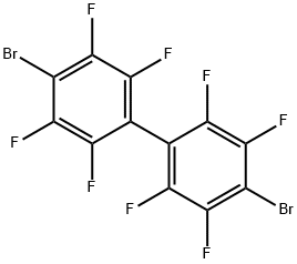 4,4'-DIBROMOOCTAFLUOROBIPHENYL Struktur