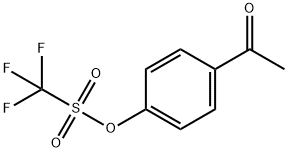 4-乙酰苯基三氟甲烷磺酸酯, 109613-00-5, 結(jié)構(gòu)式