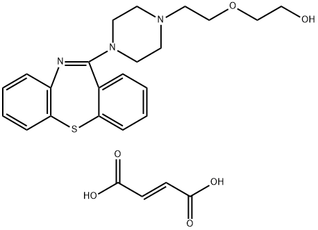 Quetiapine fumarate Struktur